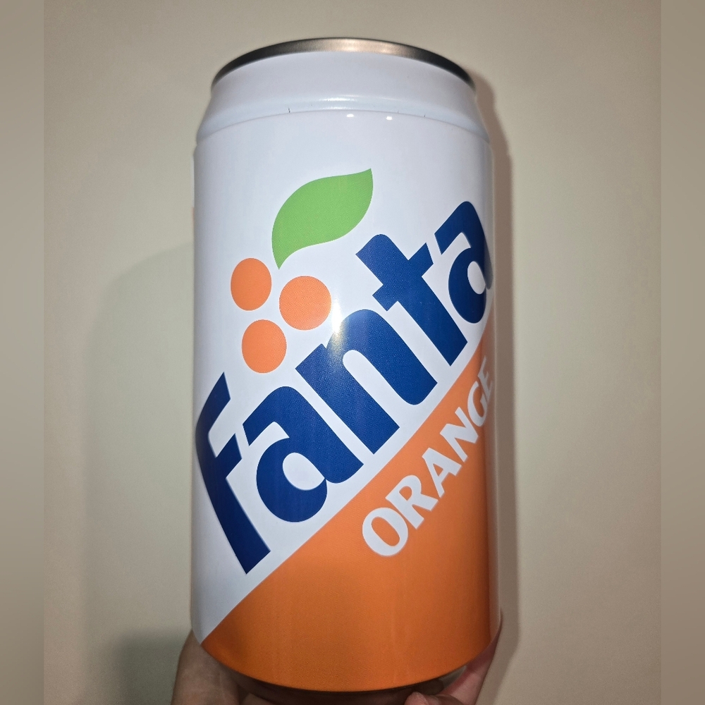 Coca-Cola Fanta Orange Soda Can Coin Bank